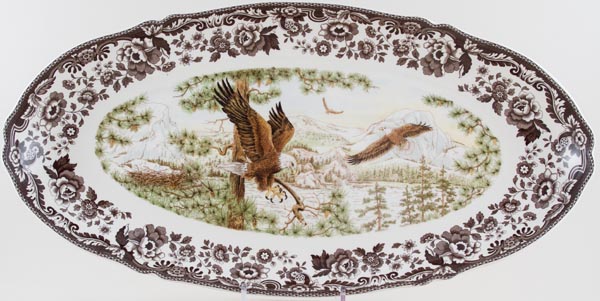 Fish Platter American Eagle c2006
